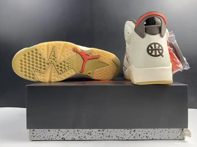 Rep (2020) 6 AIR CZ4152-100 Retro Quai54 Jordan Brown Sail 0526